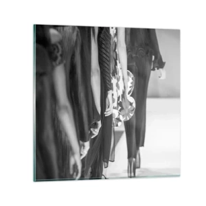 Glasbild - Bild auf glas - Eine stilvolle Parade - 30x30 cm