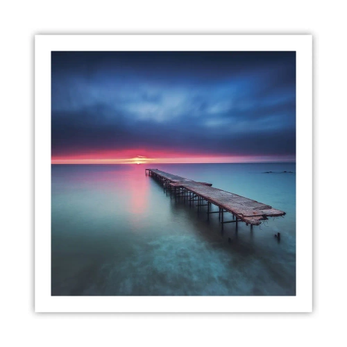 Poster - Zwischen Himmel und Erde - 60x60 cm
