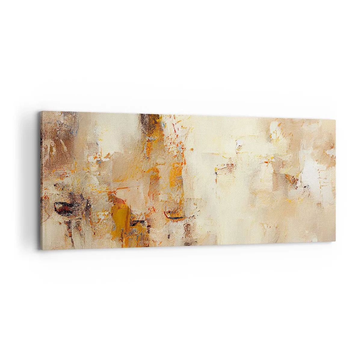 Bild auf Leinwand - Leinwandbild - Seele aus Bernstein - 100x40 cm