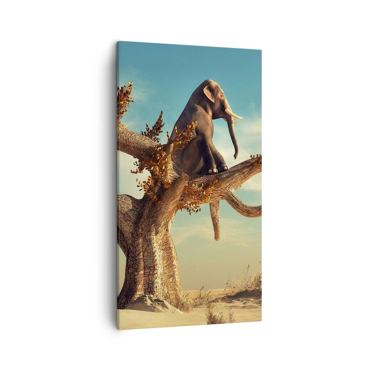 Bild auf Leinwand - Leinwandbild - Ein neuer Standpunkt - 45x80 cm