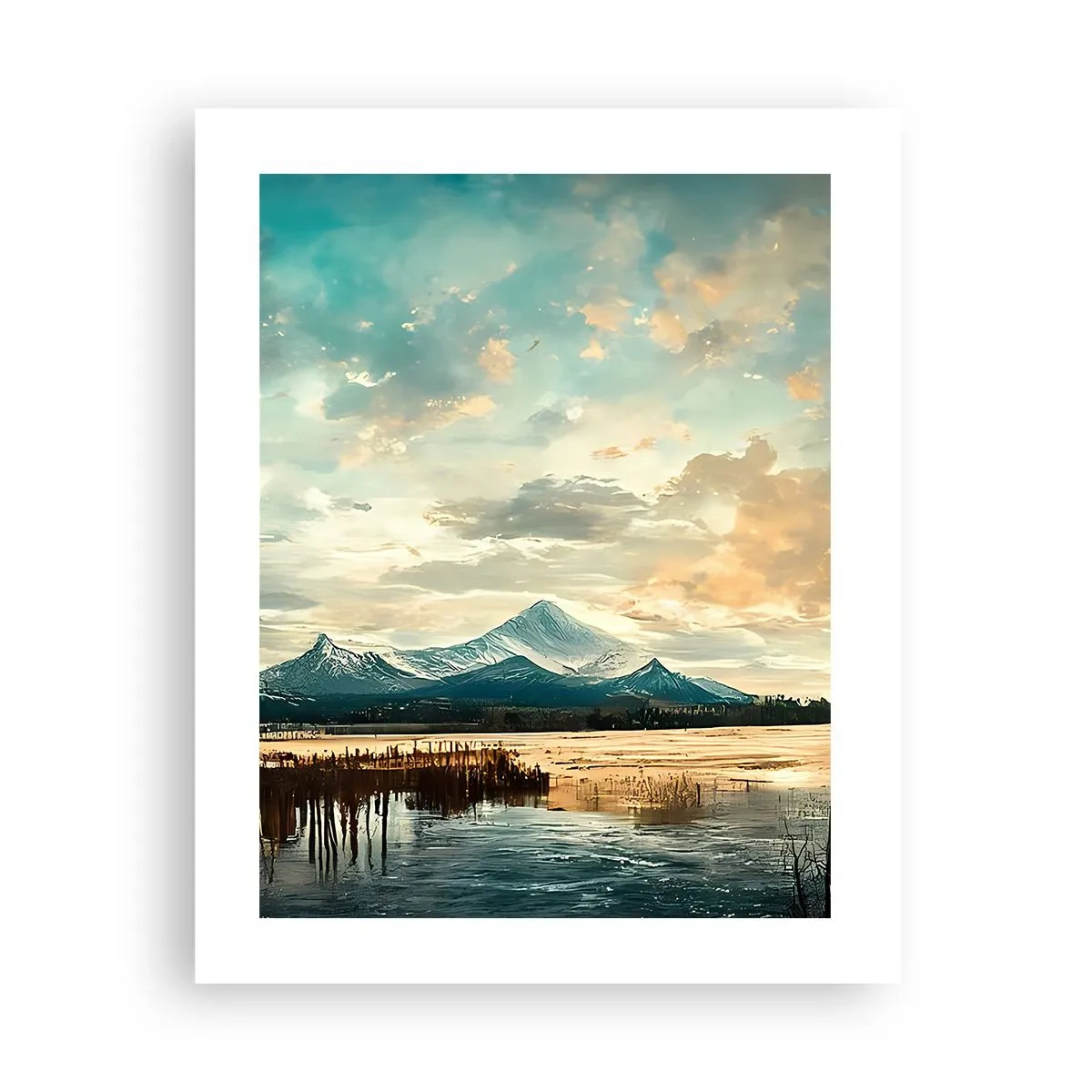 Poster - Unter dem Schutz des Himmels - 40x50 cm