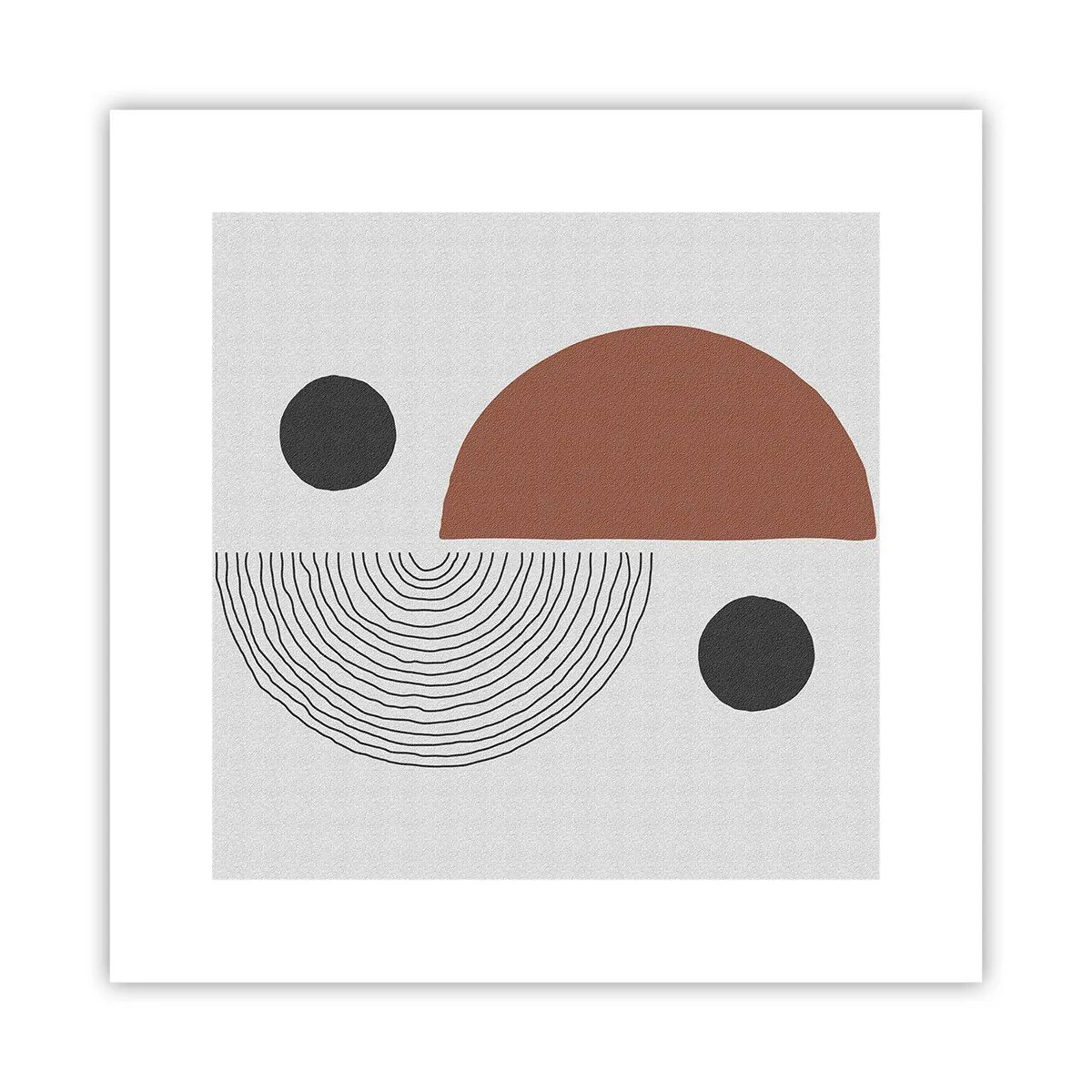 Poster - Perfektion des Rades - 30x30 cm