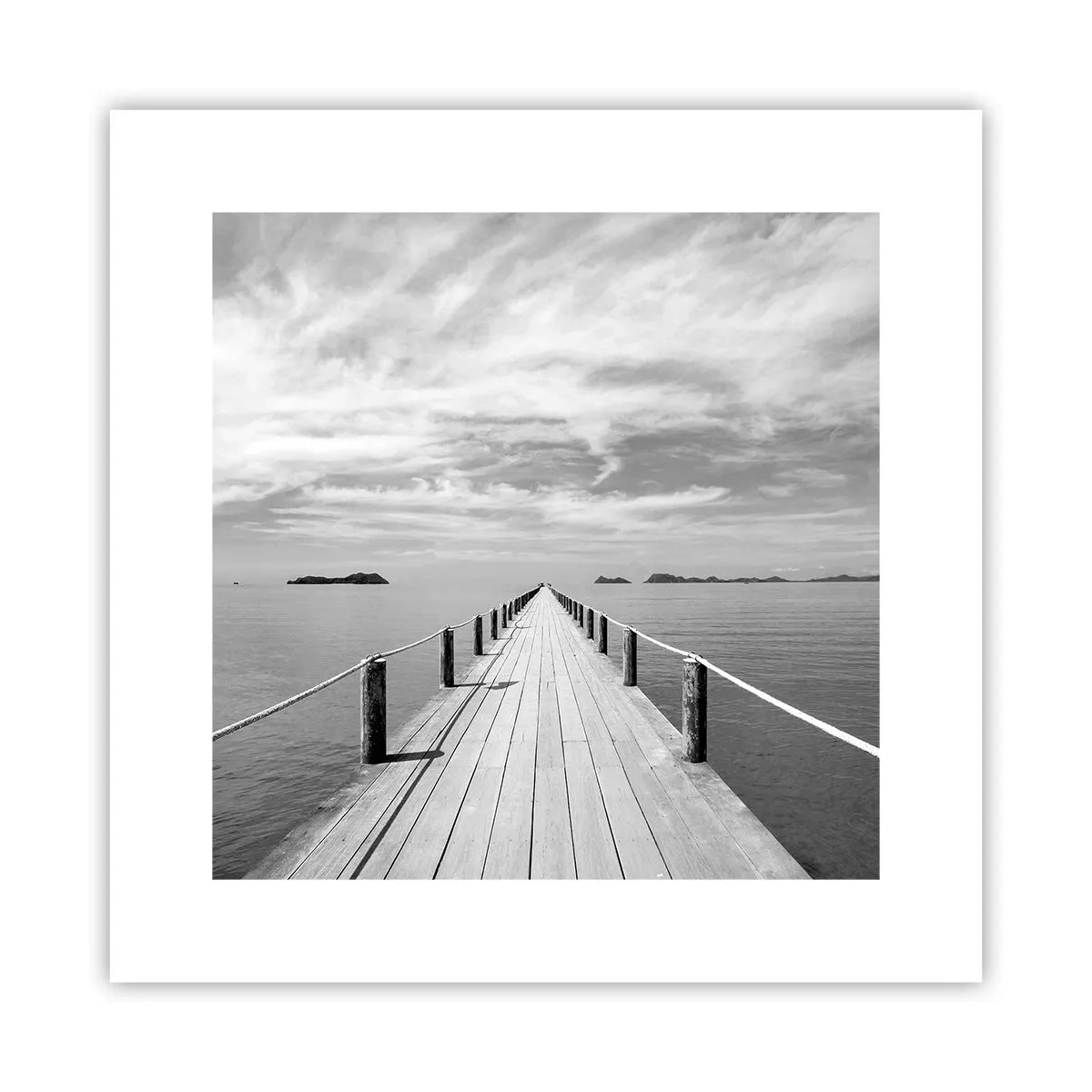 Poster - Oder vielleicht eine Reise ... - 30x30 cm