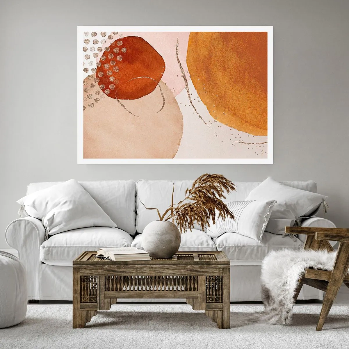 Poster - Rundheit und Bewegung - 50x40 cm