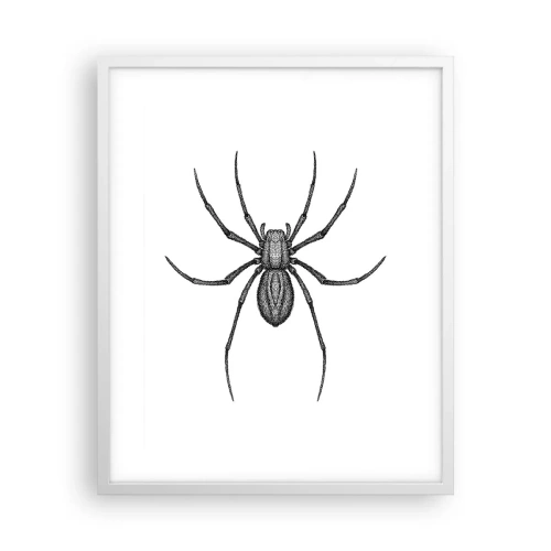 Poster in einem weißen Rahmen - Beunruhigende Präzision - 40x50 cm