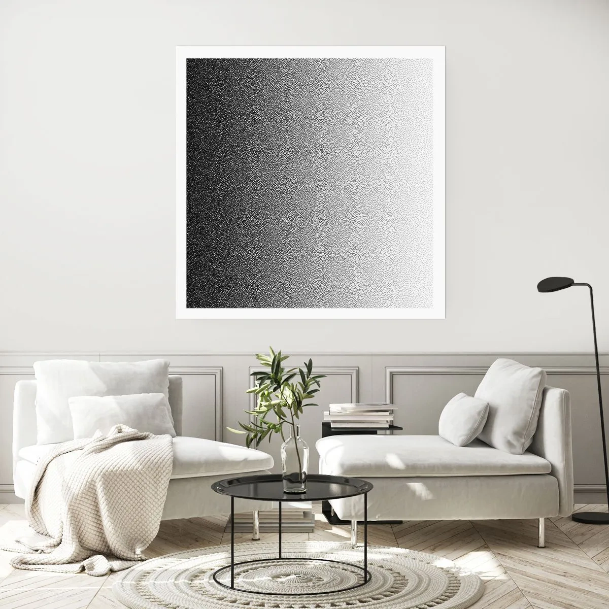 Poster - Dem Licht entgegen - 40x40 cm