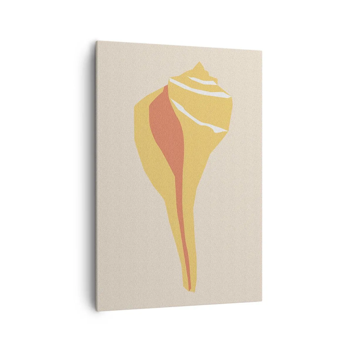 Bild auf Leinwand - Leinwandbild - Organische Abstraktion – Wachstum - 70x100 cm