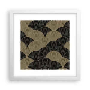 Poster in einem weißen Rahmen - Einheit in der Vielfalt - 30x30 cm