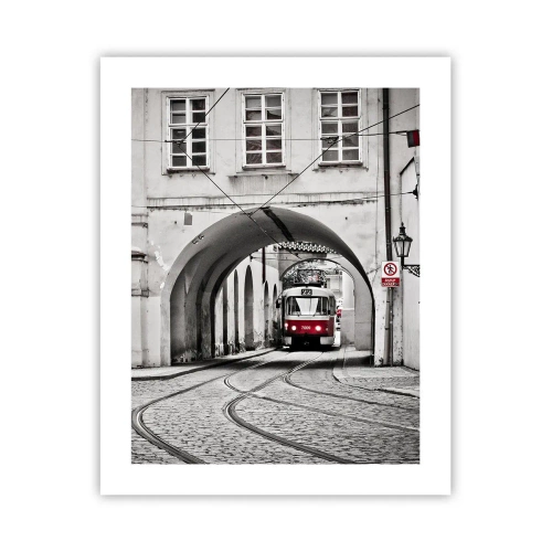 Poster - Durch das Stadtlabyrinth - 40x50 cm