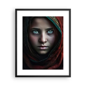 Poster in einem schwarzem Rahmen - Prinzessin aus dem Osten - 40x50 cm