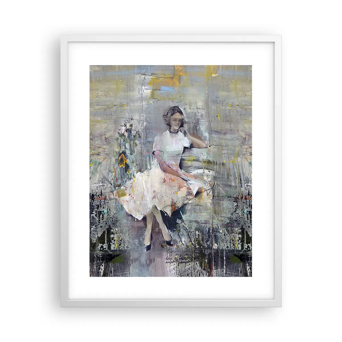 Poster in einem weißen Rahmen - Klassisch und modern - 40x50 cm