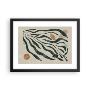 Poster in einem schwarzem Rahmen - Im Grünen - 40x30 cm