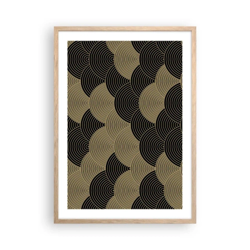 Poster in einem Rahmen aus heller Eiche - Einheit in der Vielfalt - 50x70 cm