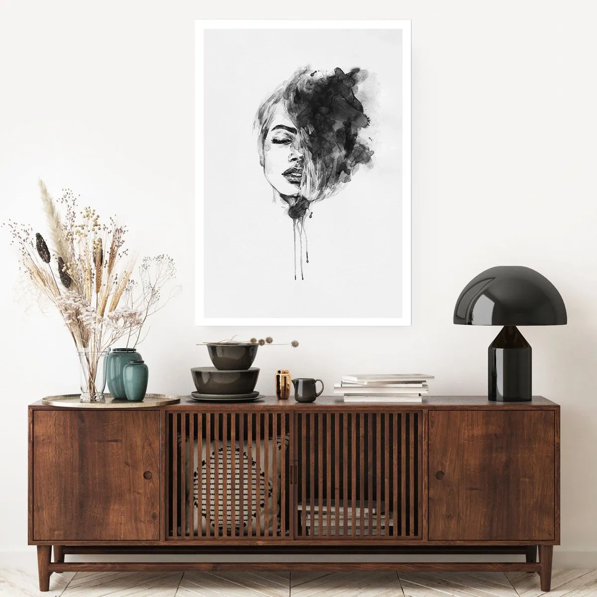 Poster - Wovon träumt das Mädchen - 30x40 cm