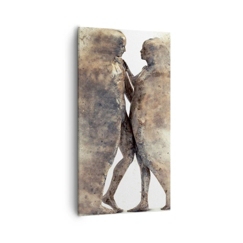 Bild auf Leinwand - Leinwandbild - Sie erhoben sich aus dem Staub, um zu lieben - 55x100 cm