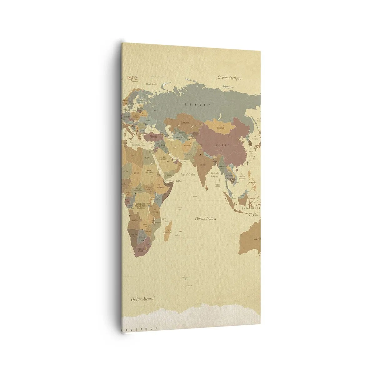 Bild auf Leinwand - Leinwandbild - Für dich - die ganze Welt - 65x120 cm