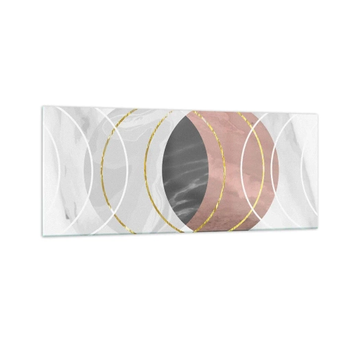 Glasbild - Bild auf glas - Musik der Sphären - 100x40 cm