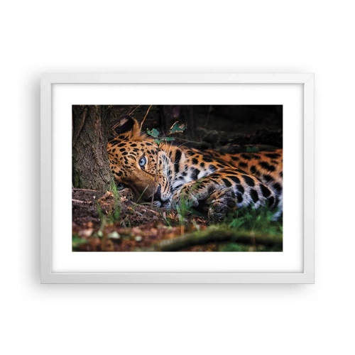 Poster in einem weißen Rahmen - Vertrau mir - 40x30 cm