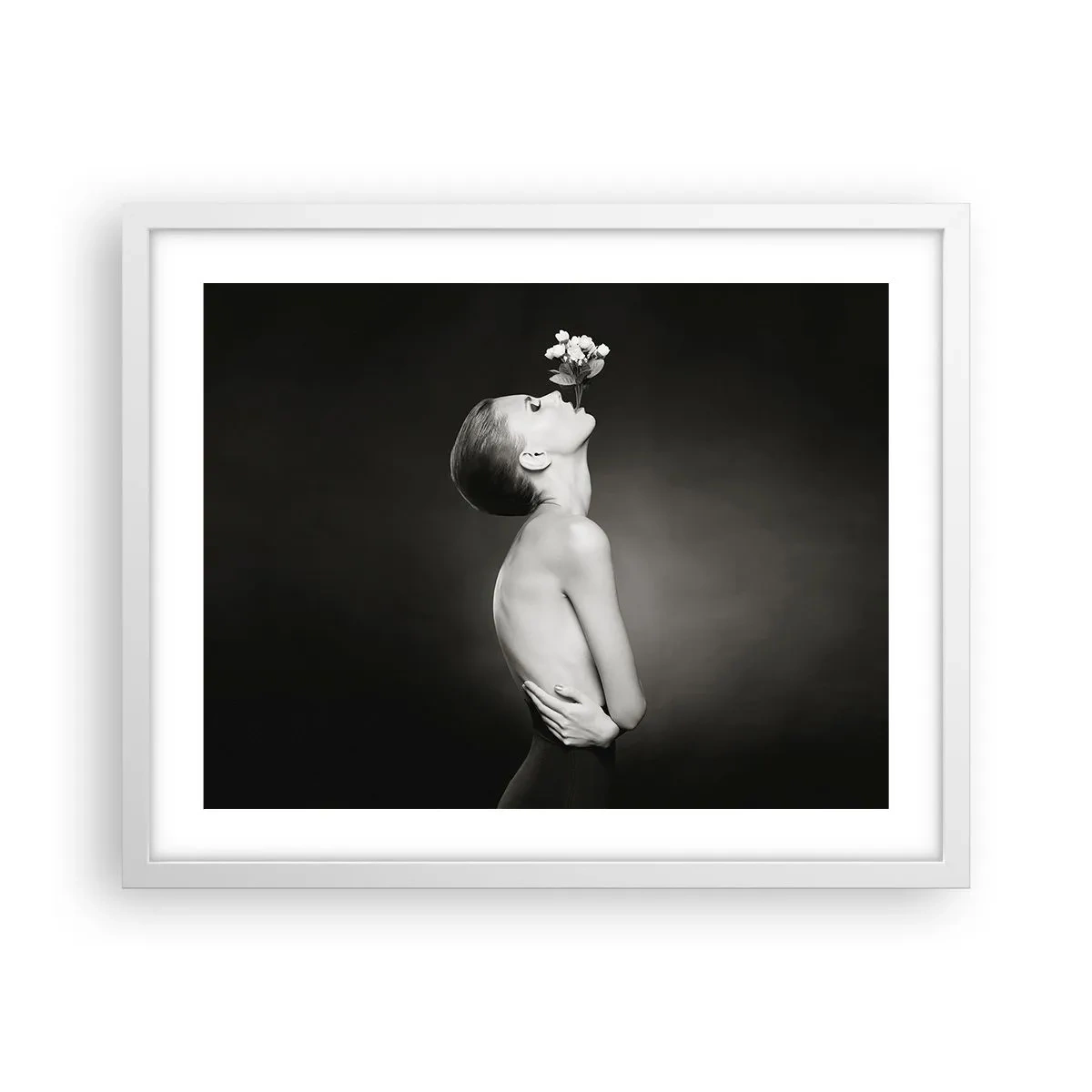 Poster in einem weißen Rahmen - Exzentrische Eleganz - 50x40 cm