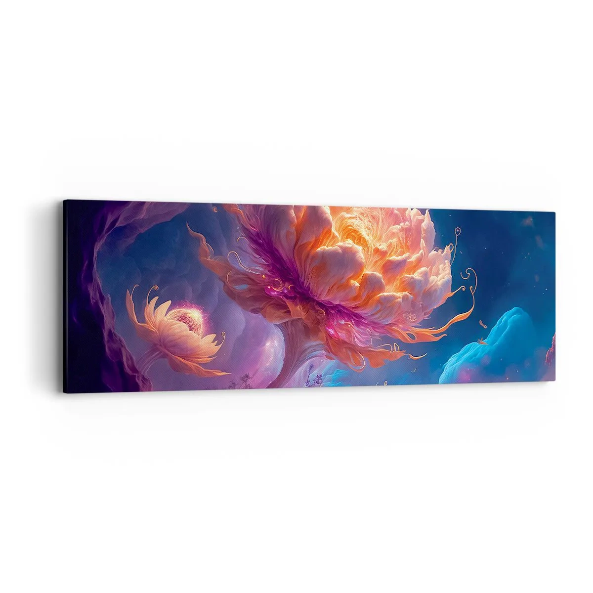 Bild auf Leinwand - Leinwandbild - Andere Welt - 90x30 cm