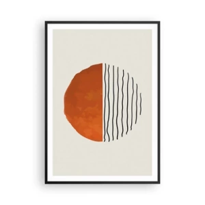 Poster in einem schwarzem Rahmen - Im japanischen Klima - 70x100 cm