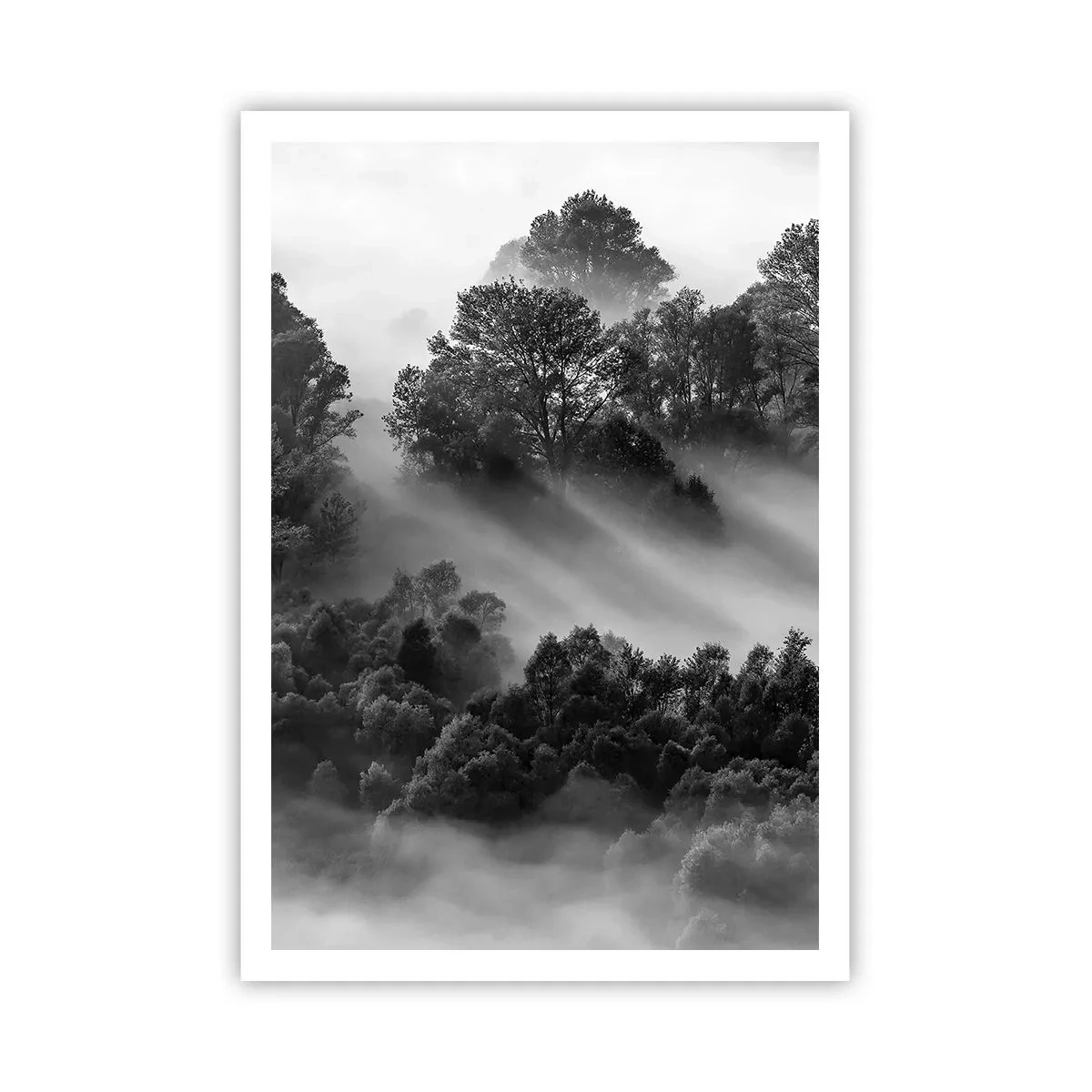 Poster - Aufstehend aus dem Schlaf - 70x100 cm