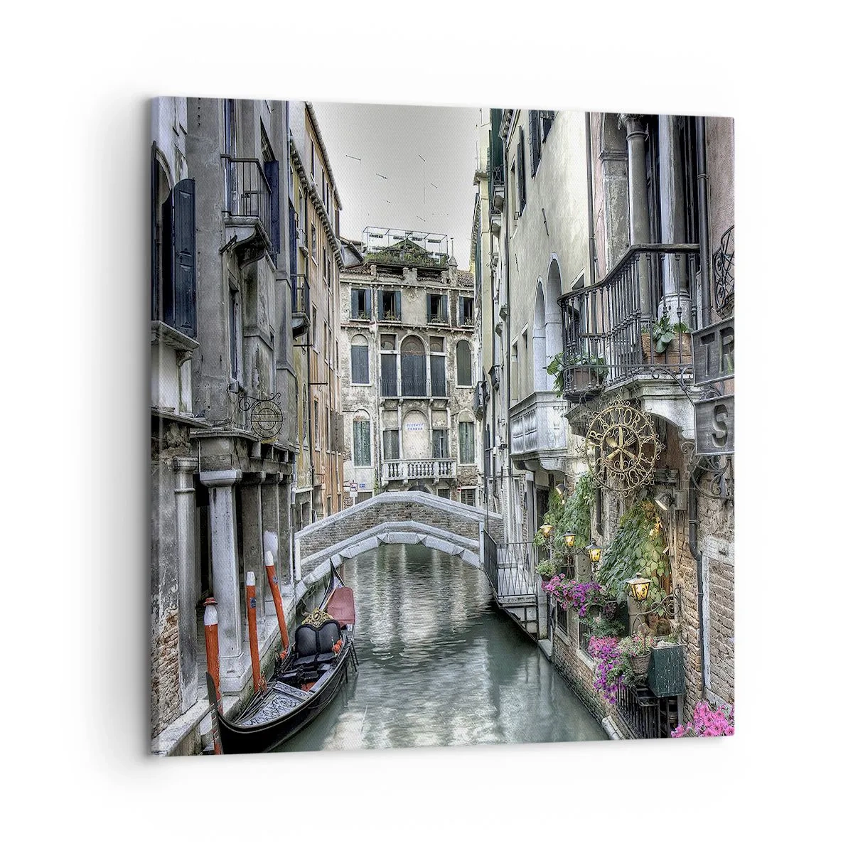 Bild auf Leinwand - Leinwandbild - Seit Jahrhunderten in stiller Besinnung - 60x60 cm