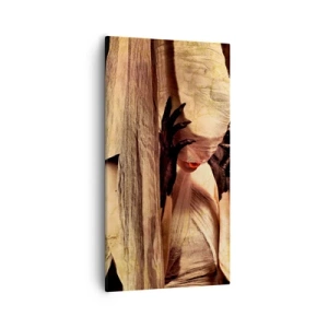 Bild auf Leinwand - Leinwandbild - Zwischen Gut und Böse - 55x100 cm