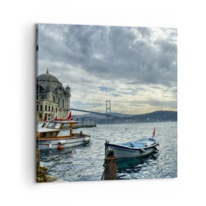 Bild auf Leinwand - Leinwandbild - An der Grenze der Welten - 60x60 cm