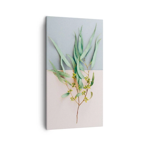 Bild auf Leinwand - Leinwandbild - Pastellige Subtilität - 45x80 cm