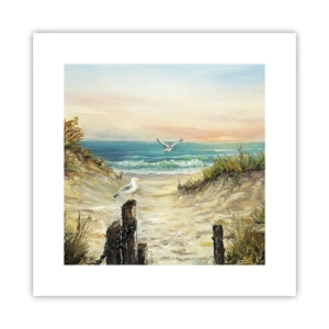 Poster - Windlose Abgeschiedenheit - 30x30 cm