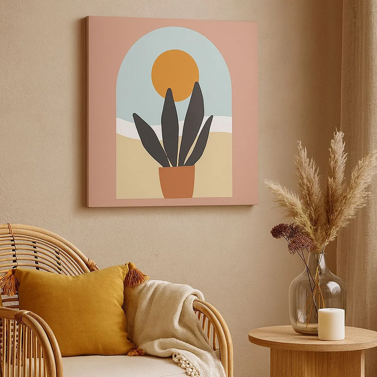 Bild auf Leinwand - Leinwandbild - Kleine Freuden - 30x30 cm