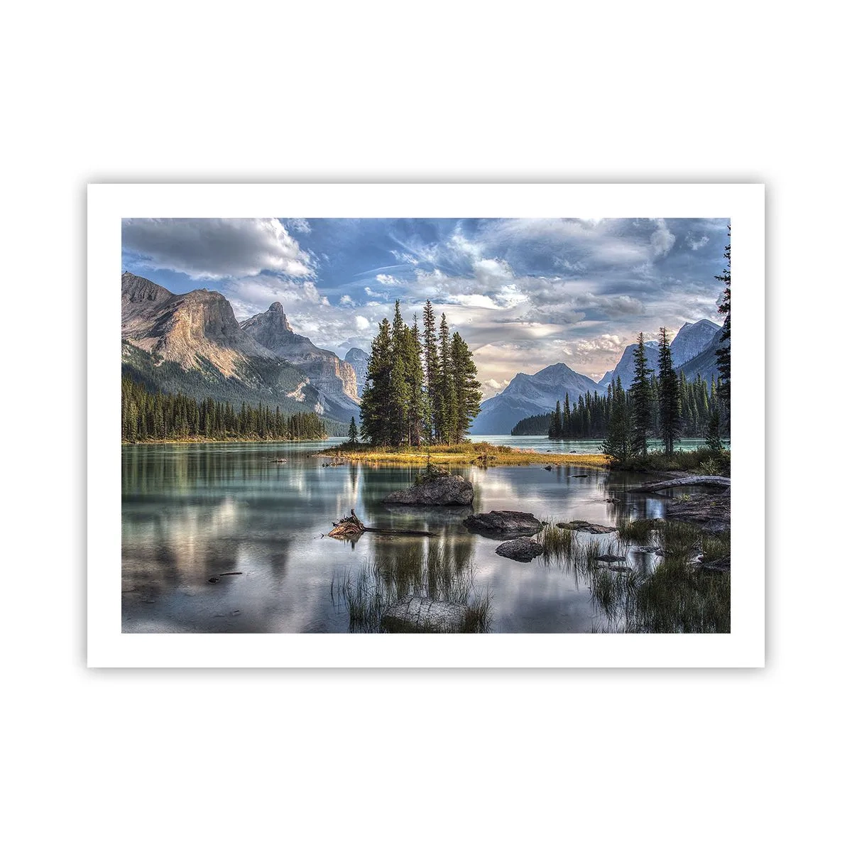 Poster - An dem tollen und sauberen Wasser ... - 70x50 cm