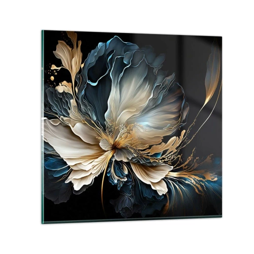 Glasbild - Bild auf glas - Märchenhafte Farnblume - 50x50 cm