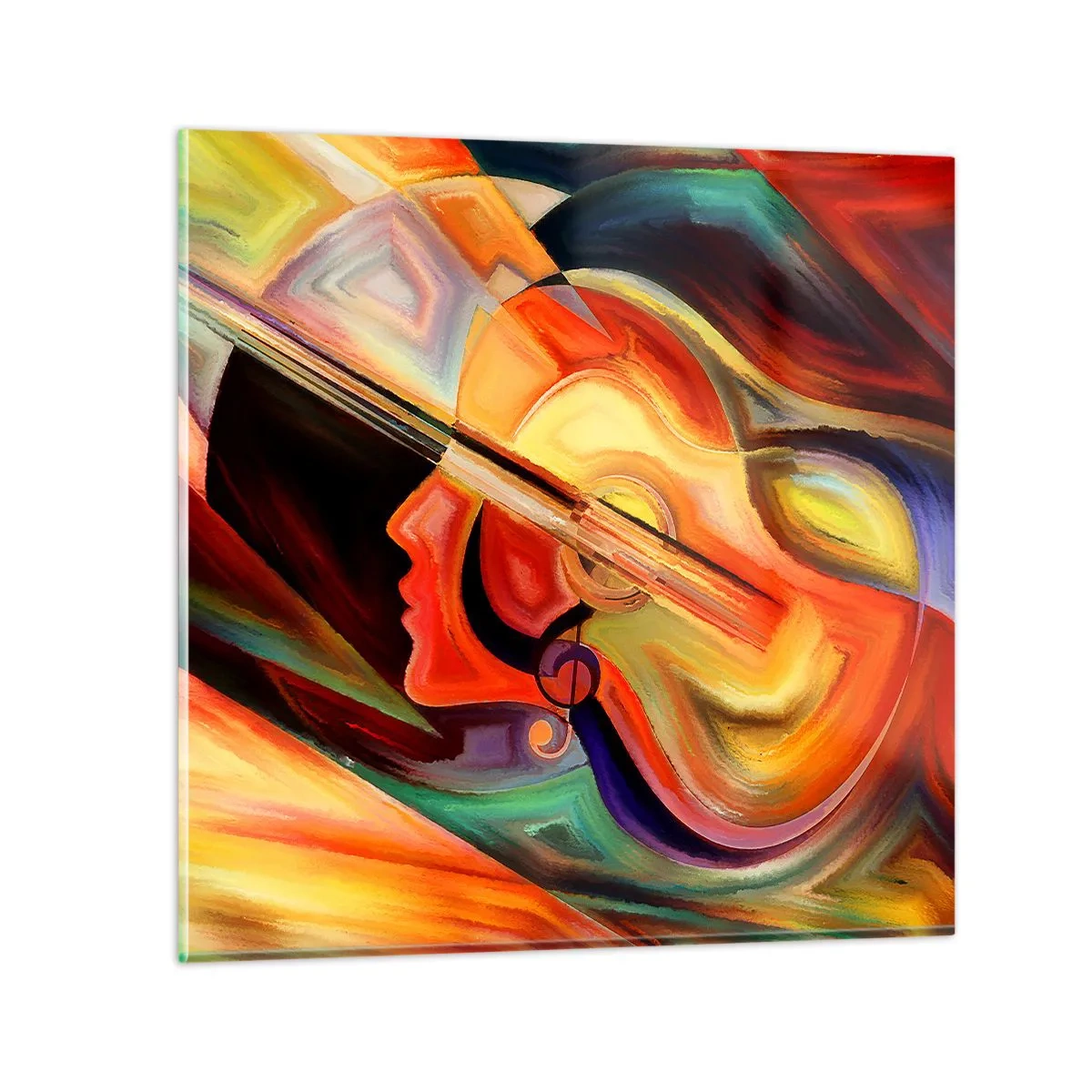Glasbild - Bild auf glas - Alles ist gut - 30x30 cm