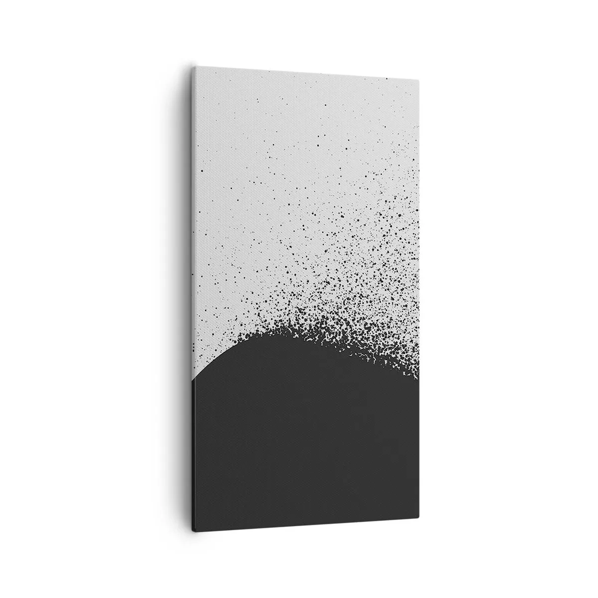 Bild auf Leinwand - Leinwandbild - Bewegung von Molekülen - 55x100 cm