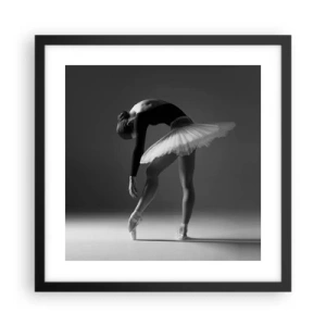 Poster in einem schwarzem Rahmen - Bella Ballerina - 40x40 cm
