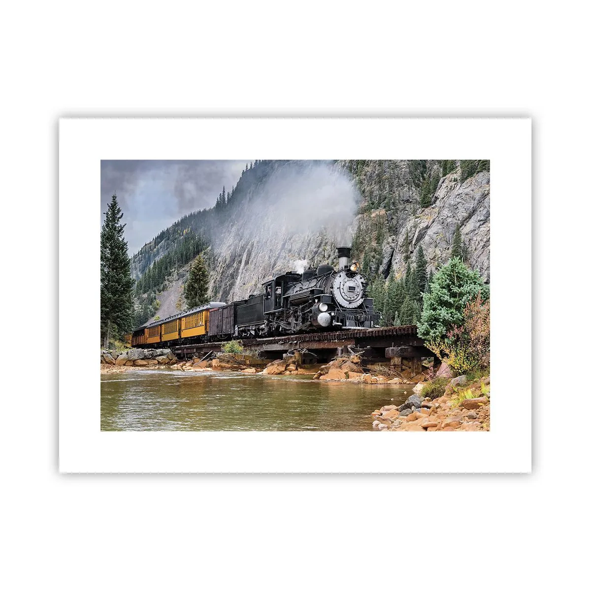 Poster - Wo willst du hin? Wohin? - 40x30 cm