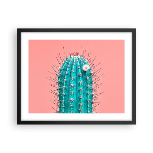 Poster in einem schwarzem Rahmen - Schau einfach hin - 50x40 cm