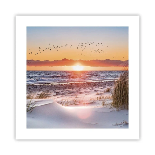 Poster - Horizontale Landschaft - 40x40 cm