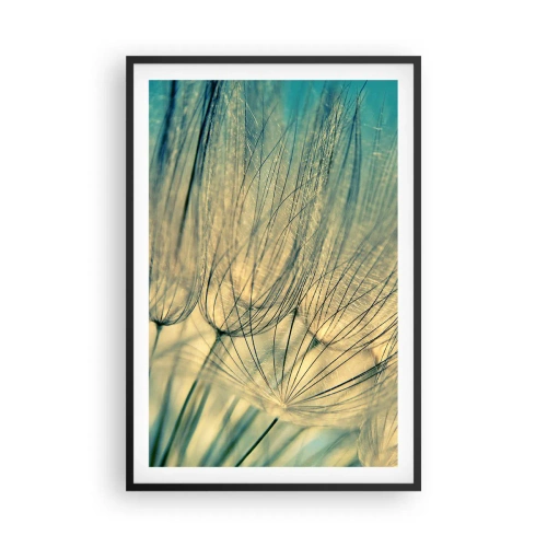 Poster in einem schwarzem Rahmen - In Erwartung des Windes - 61x91 cm