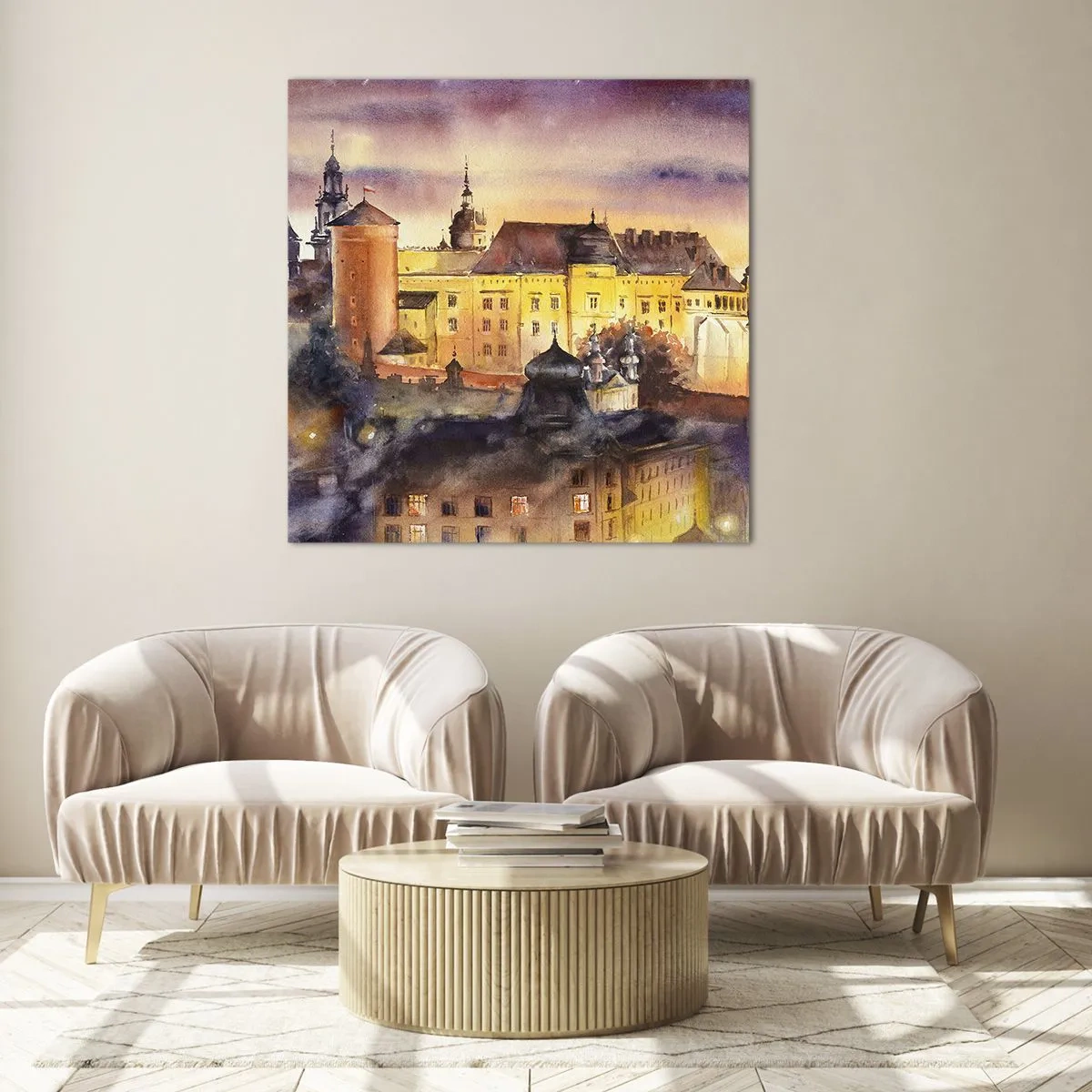 Glasbild - Bild auf glas - Geschichte und Märchen - 70x70 cm