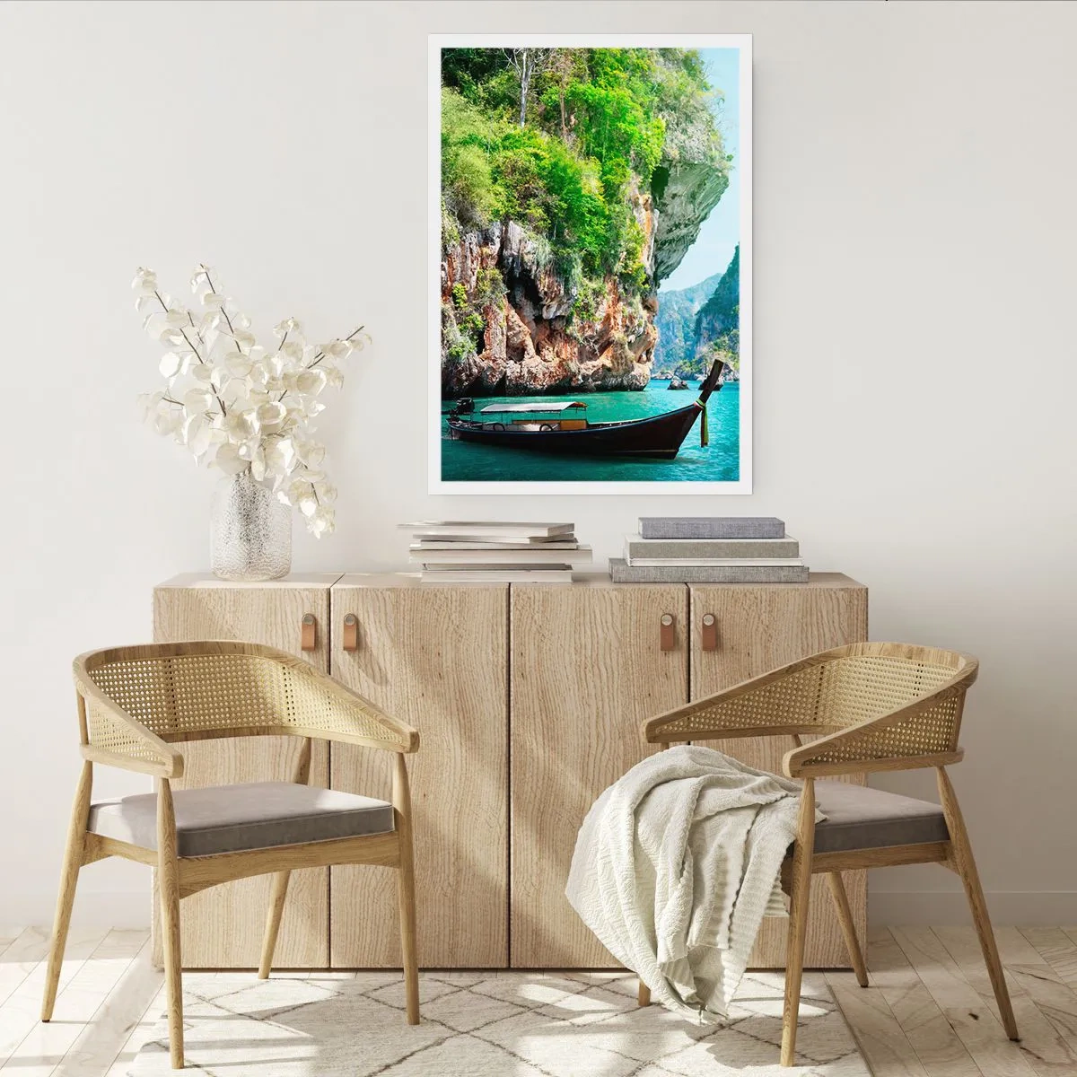 Poster - Eine Einladung zu einer exotischen Reise - 40x50 cm