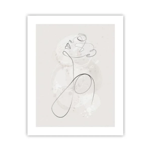 Poster - Die Spirale der Schönheit - 40x50 cm