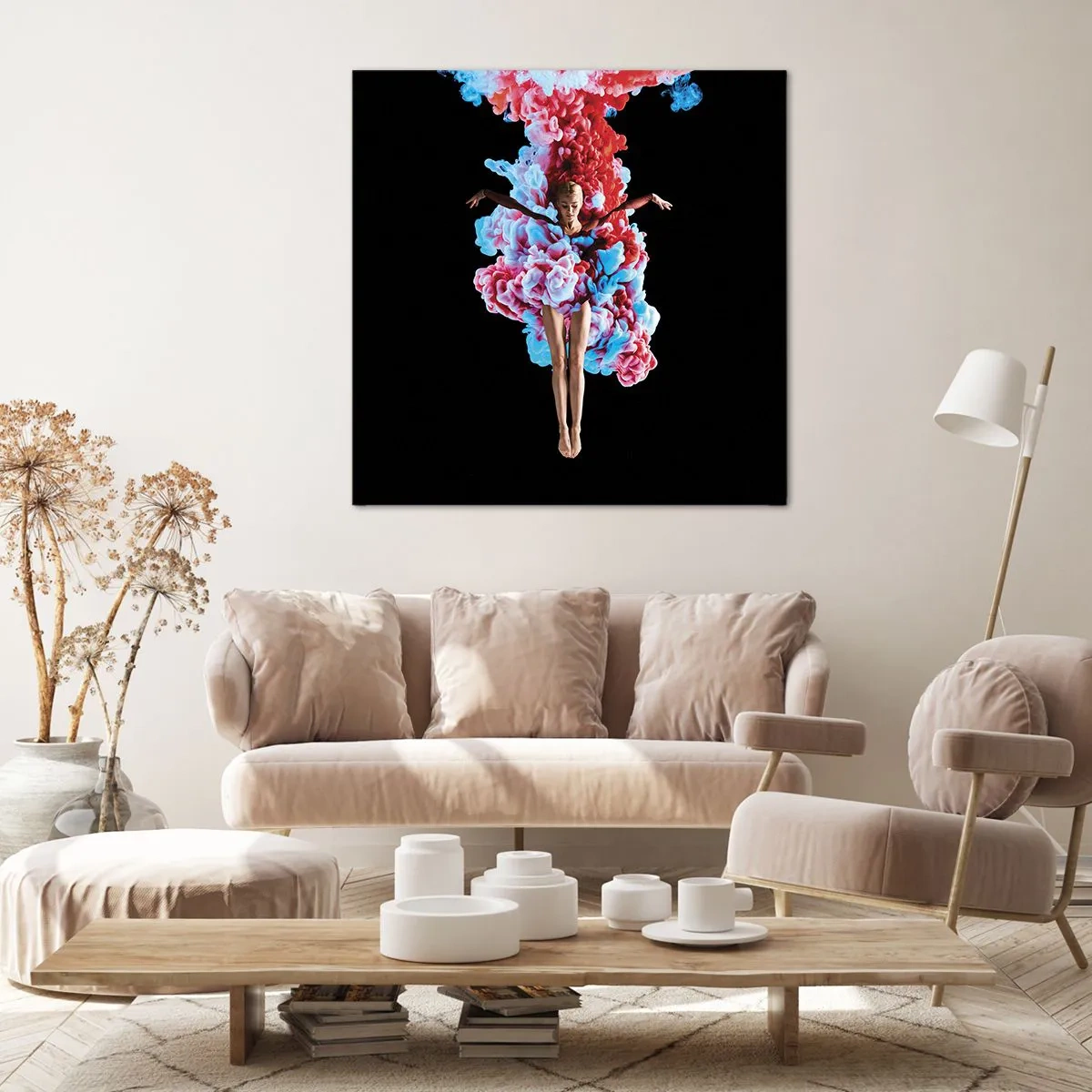 Bild auf Leinwand - Leinwandbild - In voller Blüte - 60x60 cm