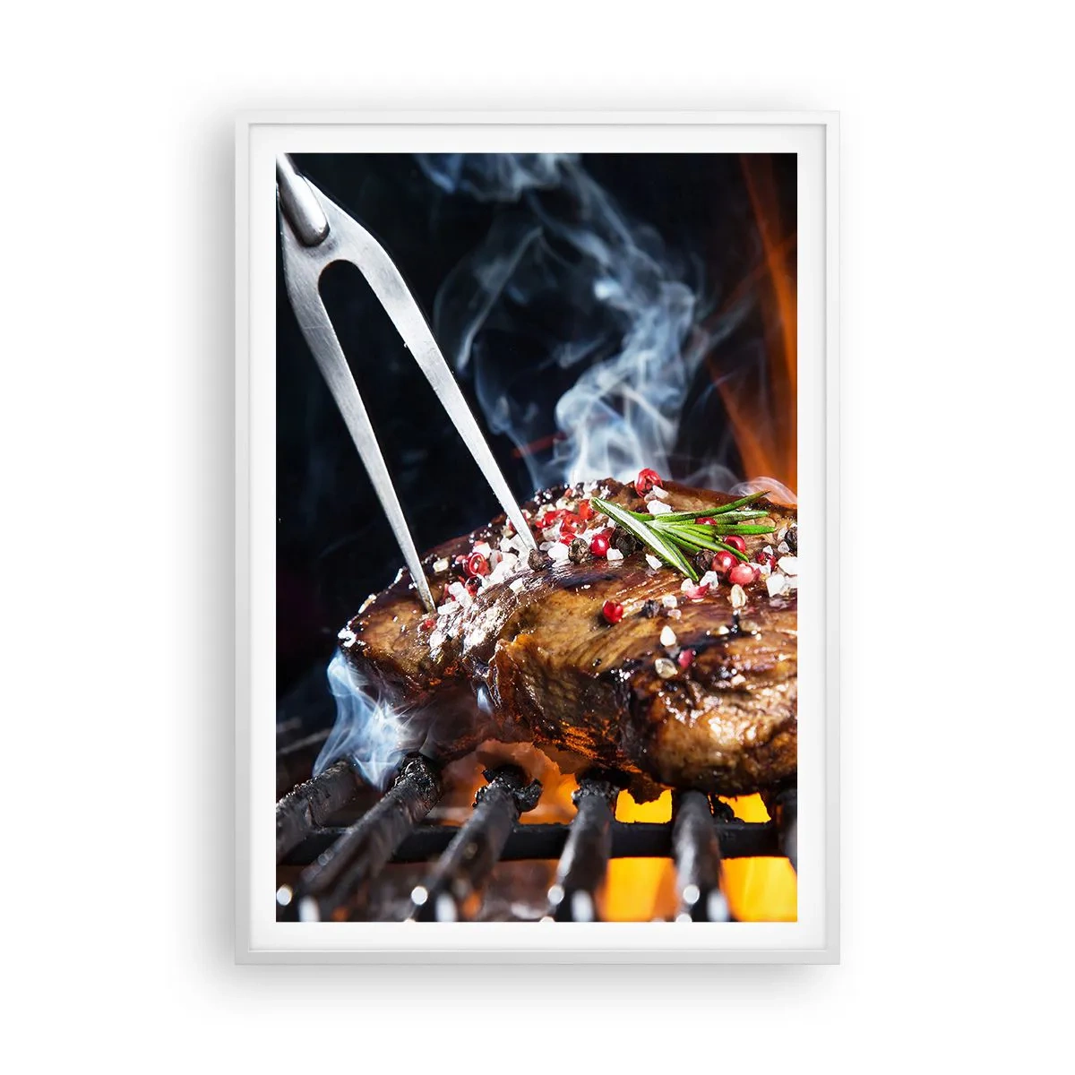 Poster in einem weißen Rahmen - Saftig und duftend - 70x100 cm