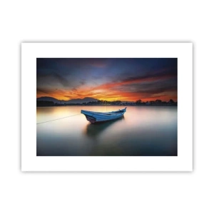 Poster - Eine gute Nacht kommt - 40x30 cm