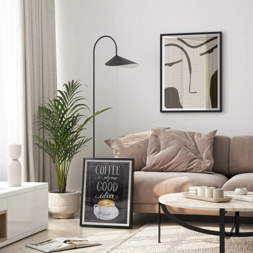 I need coffee - Inspiration für das Wohnzimmer