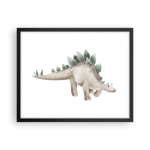 Poster in einem schwarzem Rahmen - Euer Freund - 50x40 cm