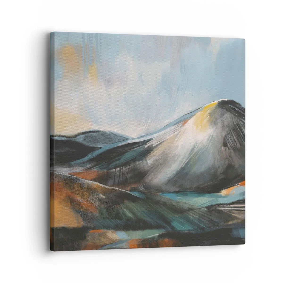 Bild auf Leinwand - Leinwandbild - Roh und schön - 30x30 cm
